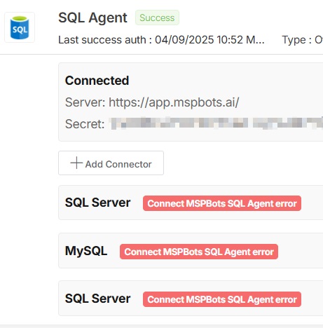 Conect MSPbots SQL Agent eror.jpg