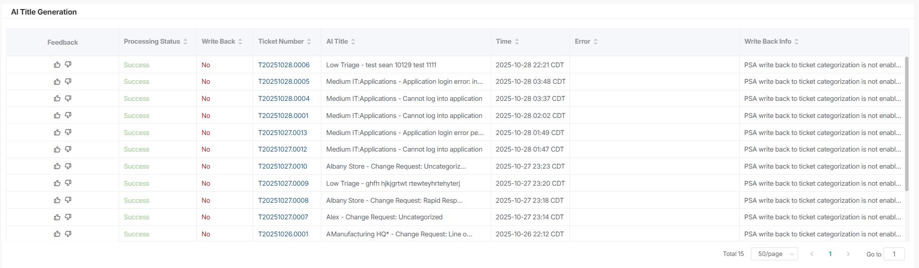 AI Title Generation for Autotask