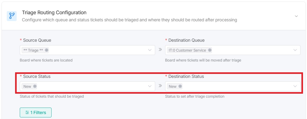 AI Ticket Triage Routing Status