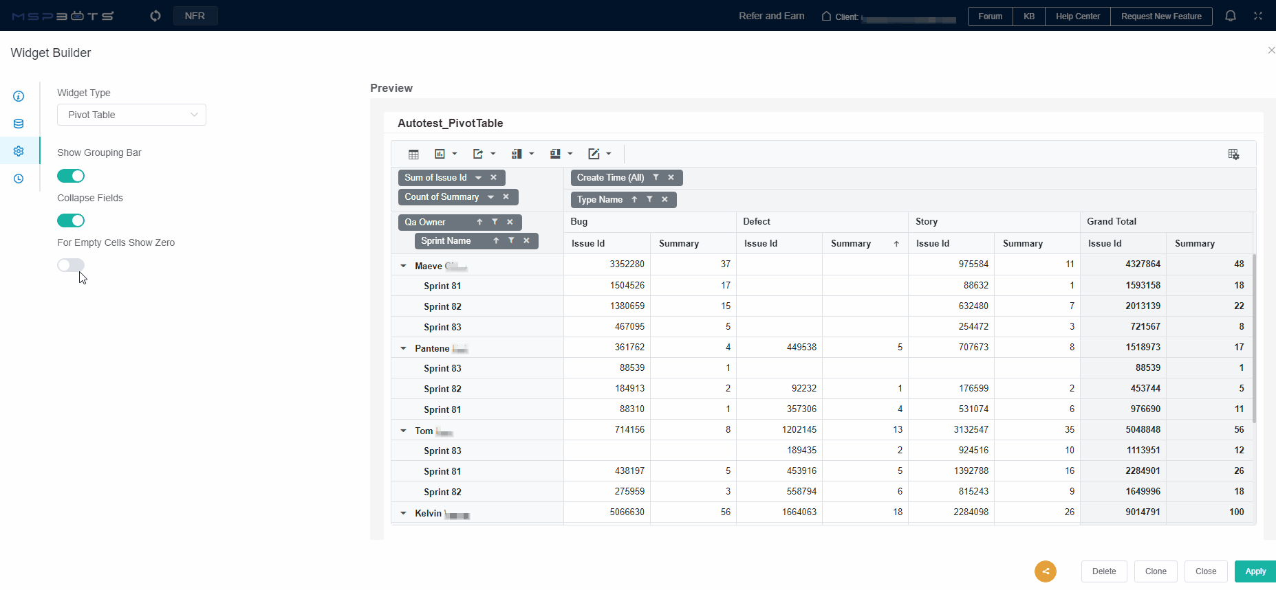 For Empty Cells Show Zero.gif