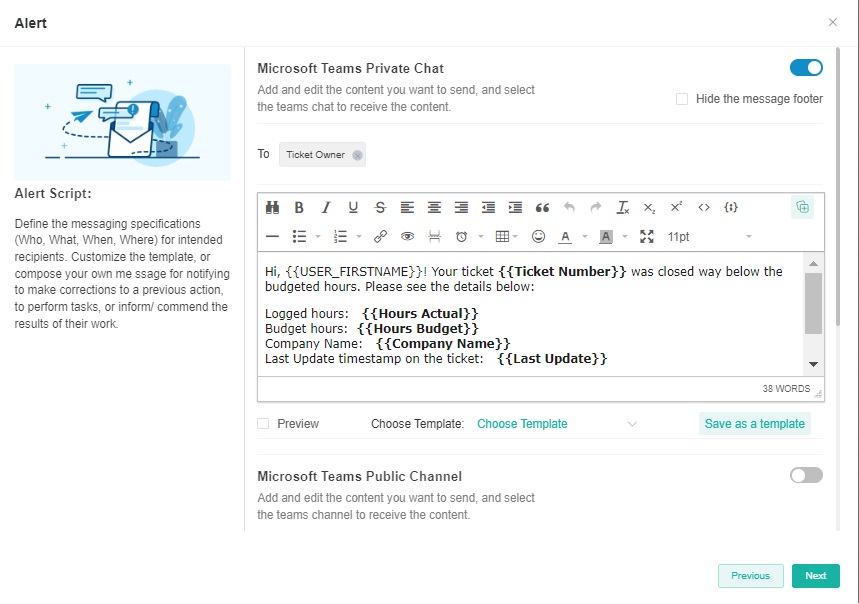 image ticket closing below budget