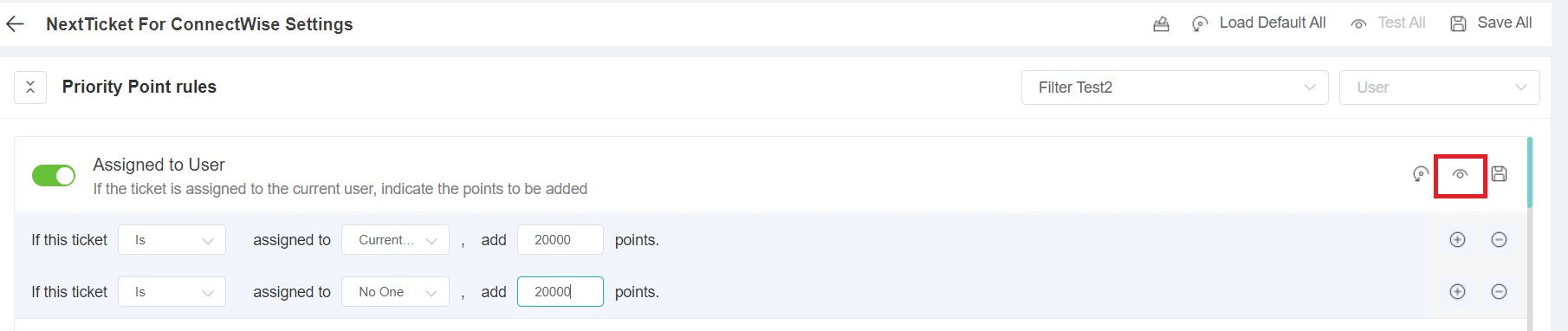 Next Ticket Assign to User