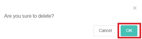 delete rule template