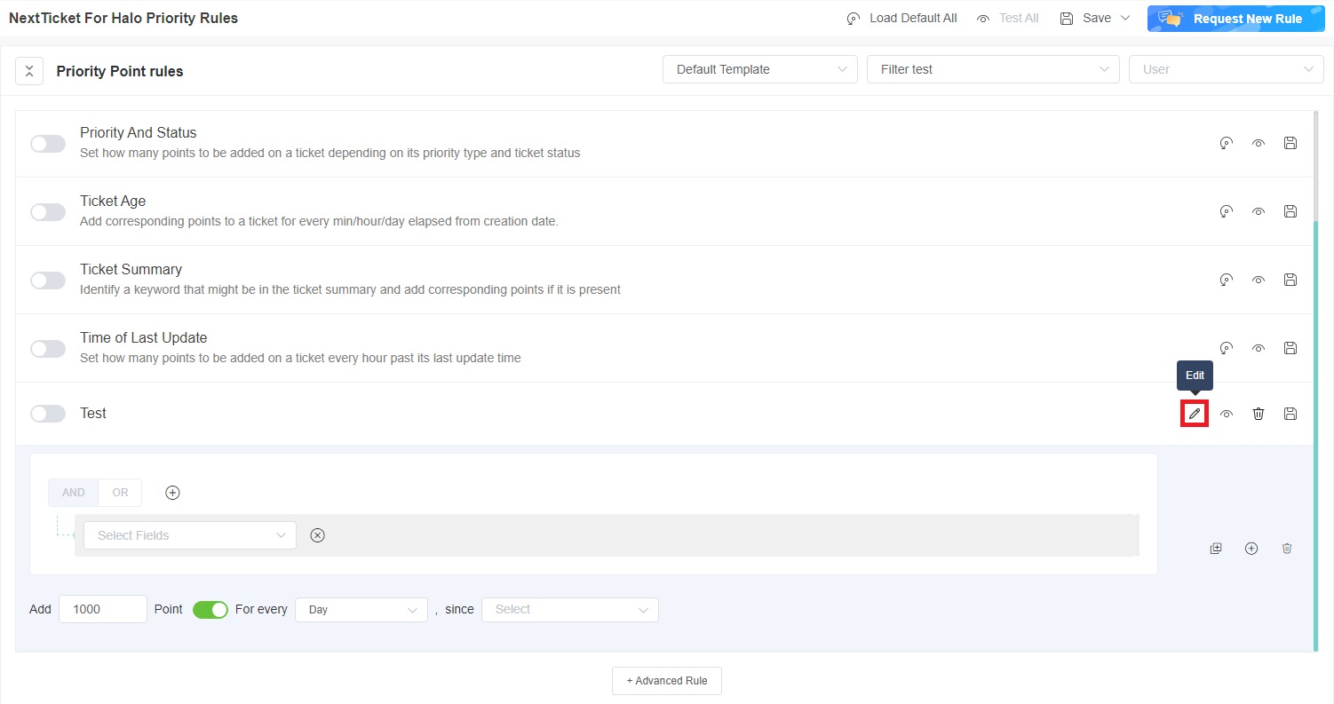 edit rule description