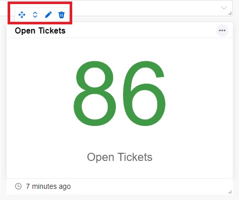 image move widgets icon
