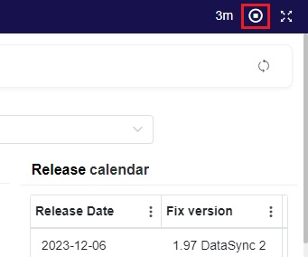 stop dashboard rotation