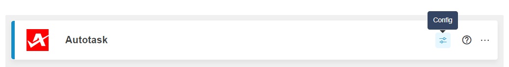 image Autotask config