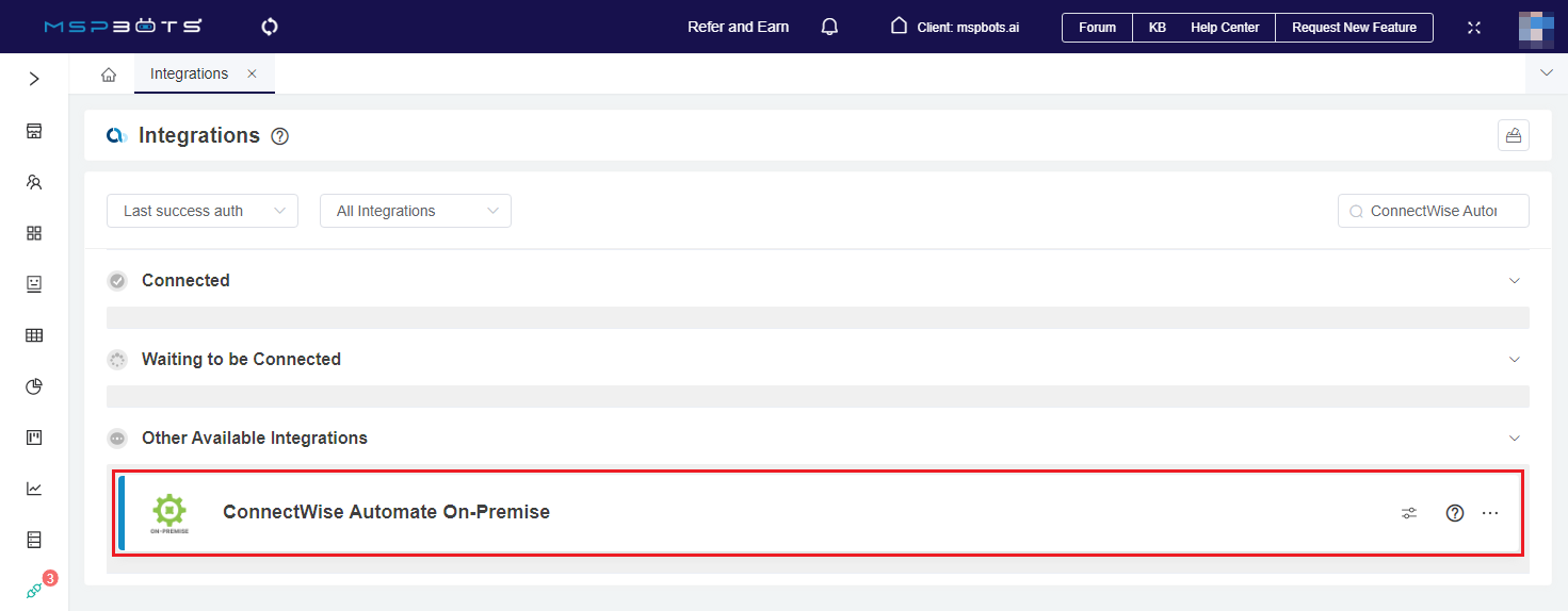 ConnectWise Automate On-Premise