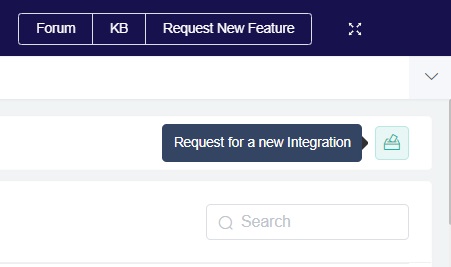 request new integration