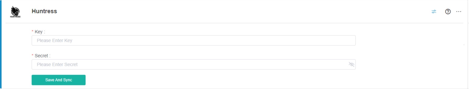 huntress integration