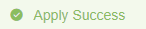 apply success