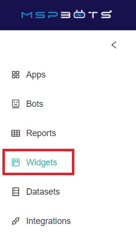 mspbots dashboard widgets