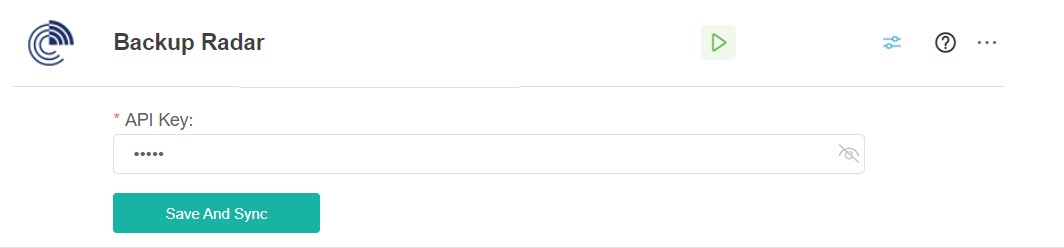 Backup Rada Integration