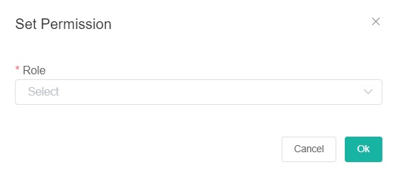 image user management set permissions