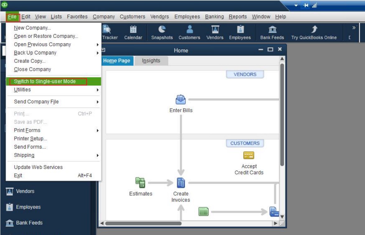 Switch to single-user mode
