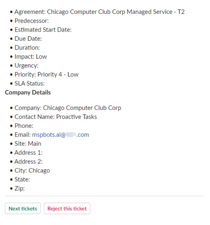 image command help message