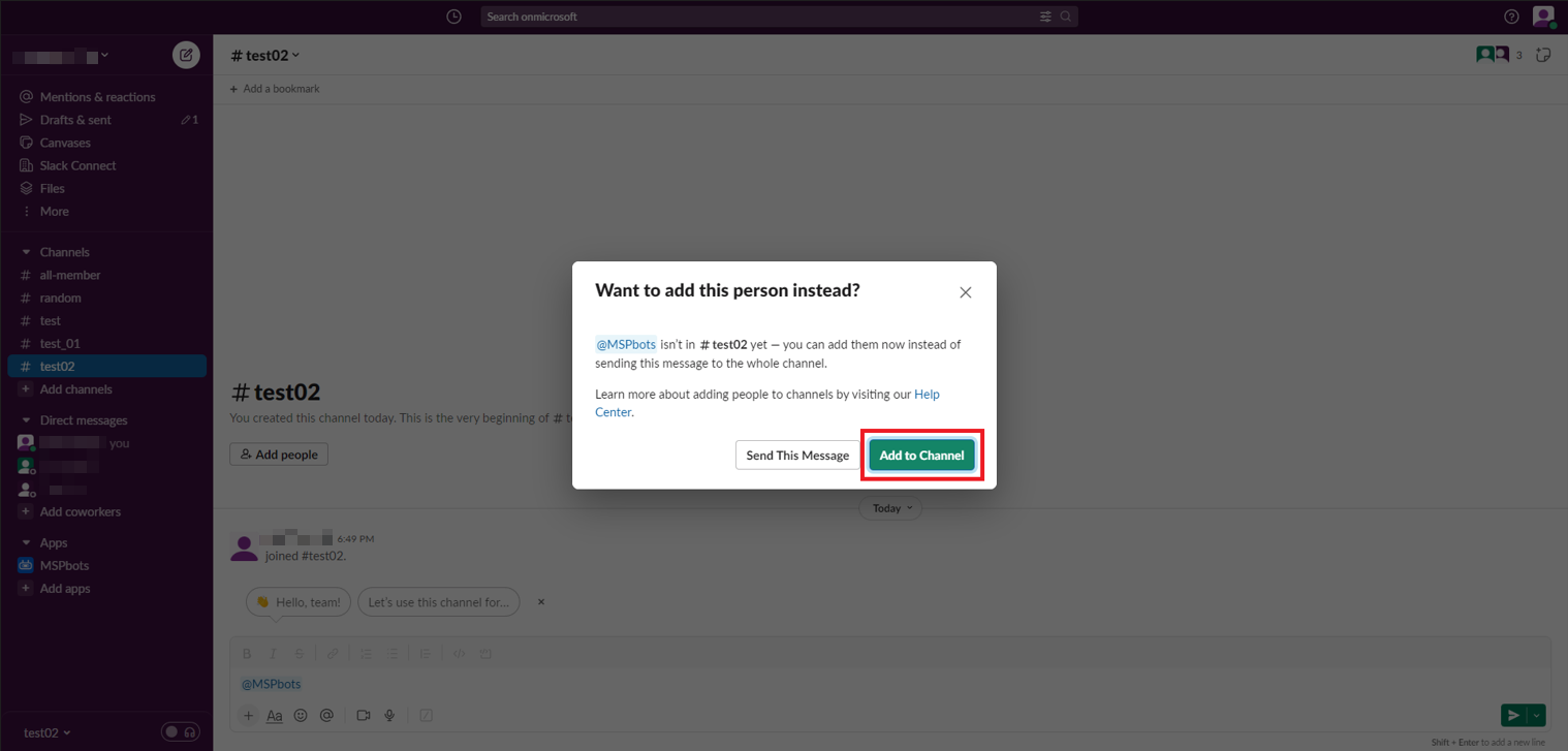 image add to channel