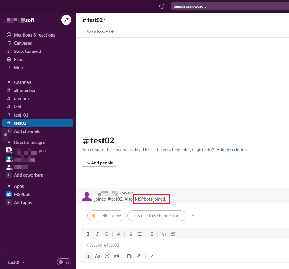 image MSPbots joined